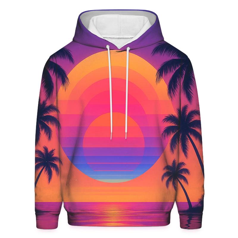 Voyager Palm Mirage custom hoodies