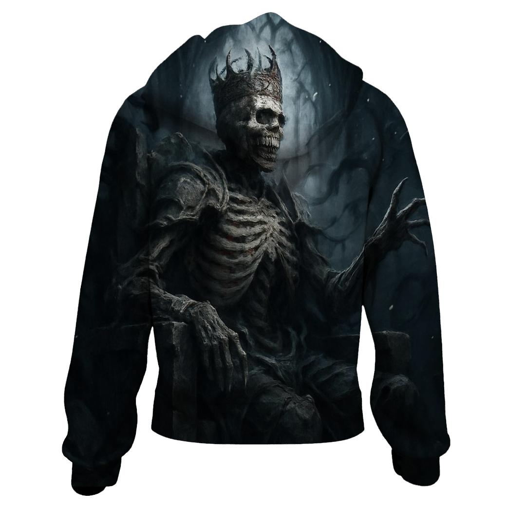 Ashen Throne Of The Skeleton King hoodies fashion