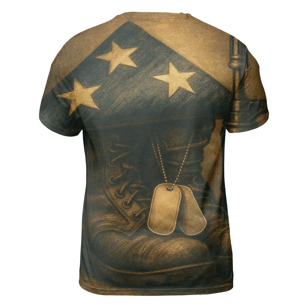 Folded Honor Still Life creative print fashion shirts