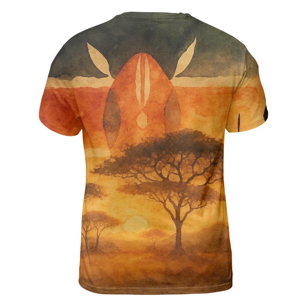 Kenya Horizon unique graphic print tees