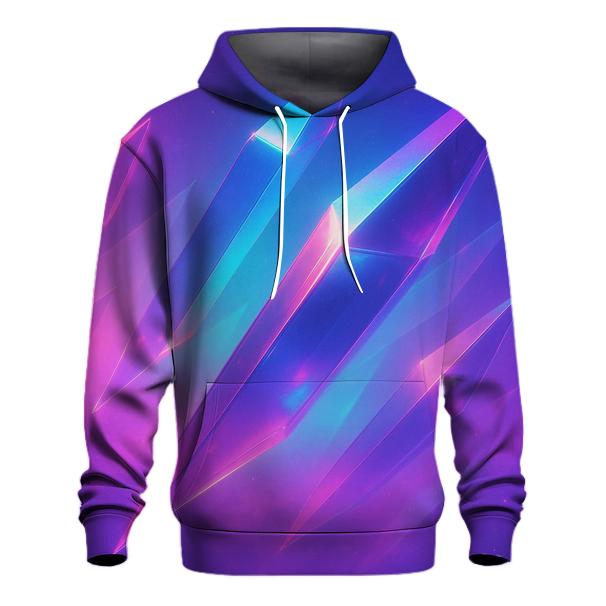 Neon Prism Drift heavyweight hoodies