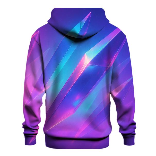 Neon Prism Drift heavyweight hoodies