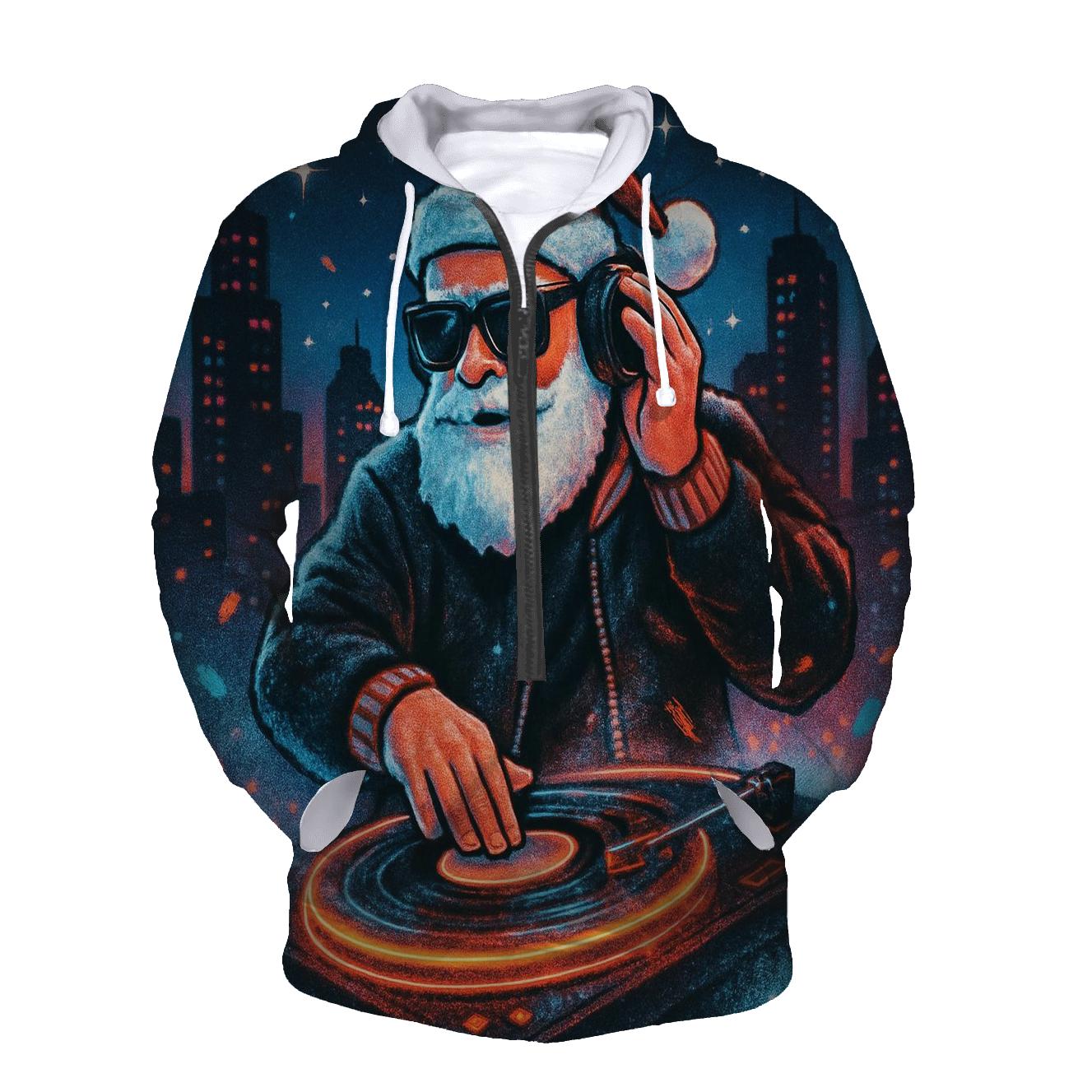 Neon Claus Street Beat designer hoodies