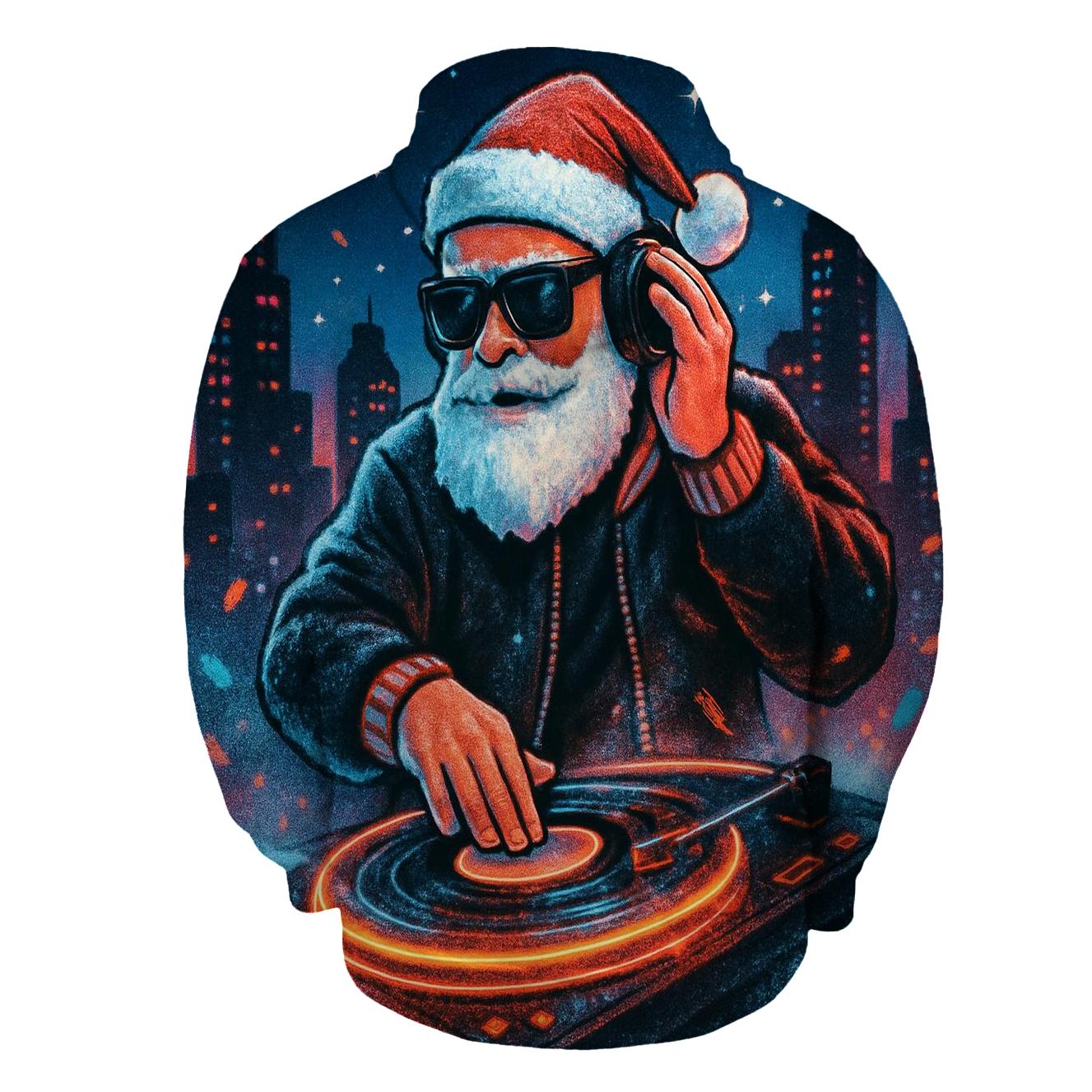 Neon Claus Street Beat designer hoodies