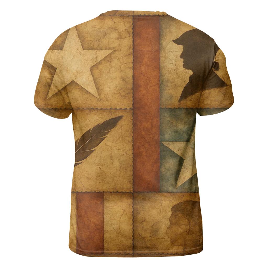 Founding Threads Montage trendy printed shirt styles