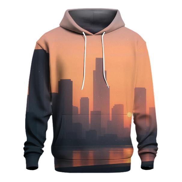 Lavender City Afterglow custom hoodies
