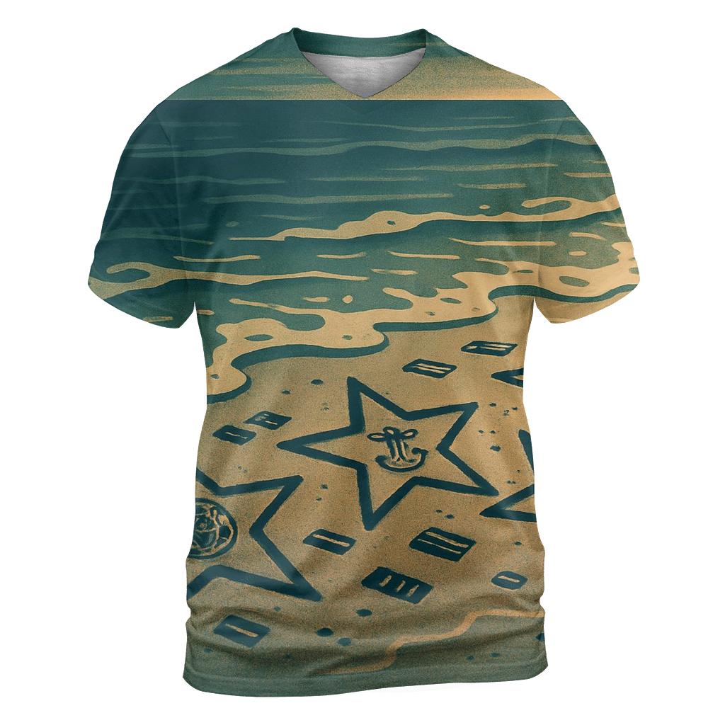 Stars In The Sand custom all-over print shirts