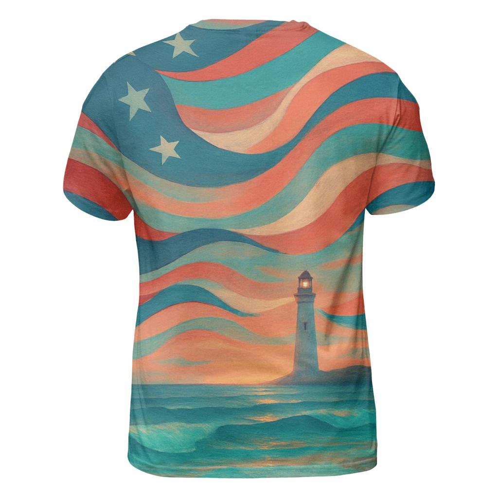 Dreamscape Ribbon Horizon custom all-over print shirts