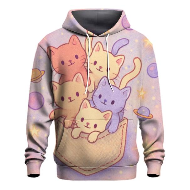 Pocketful Of Stardust Kittens pullover hoodies