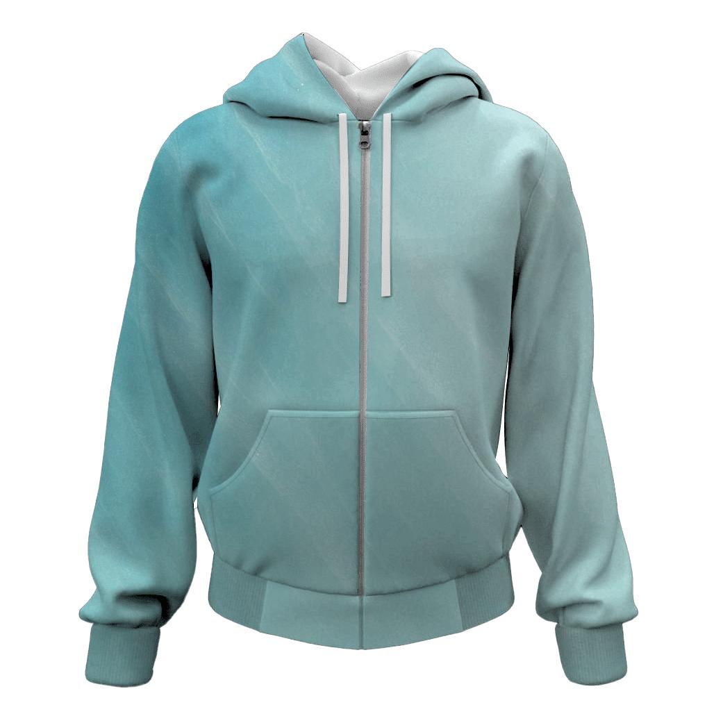 Glacier Veil graphic hoodies