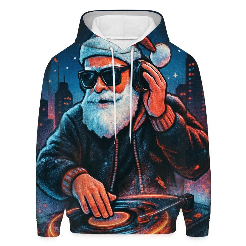 Neon Claus Street Beat custom hoodies
