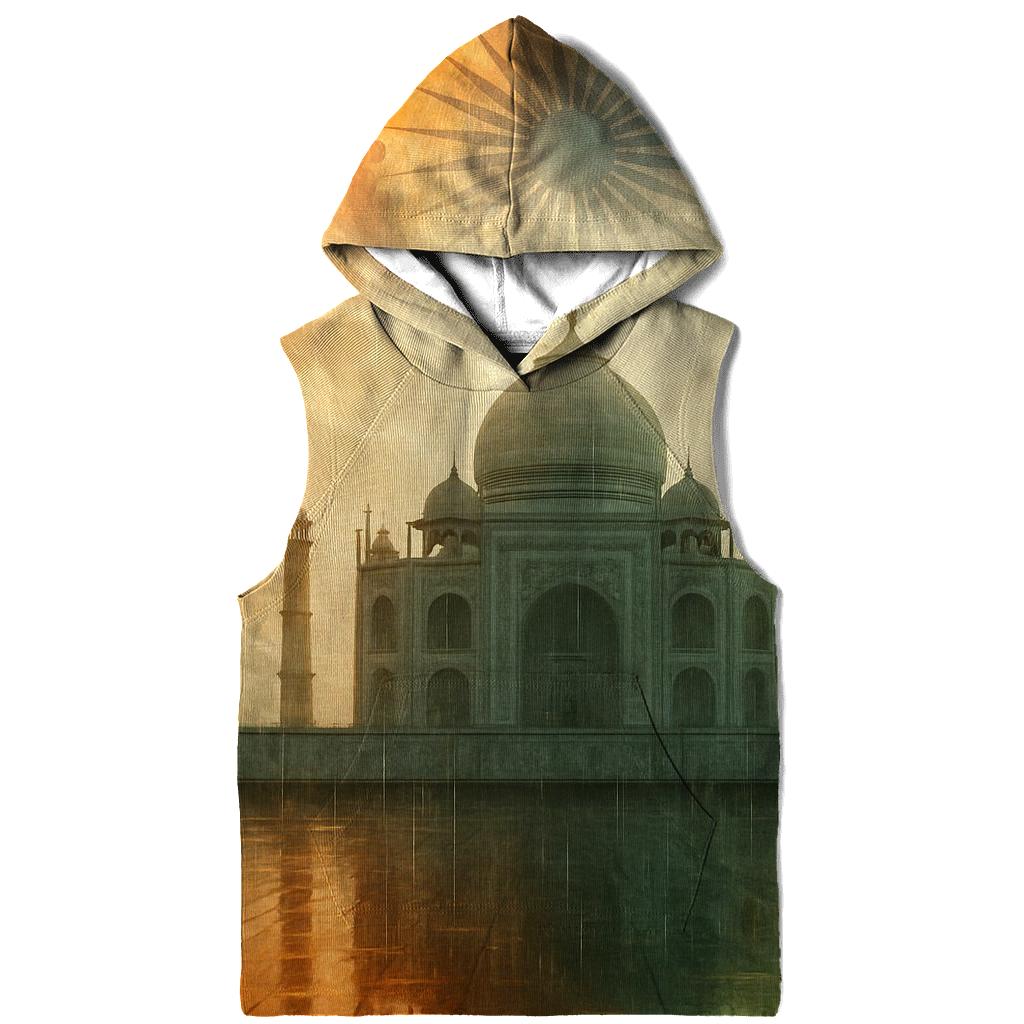 India Monsoon Flag heavyweight hoodies