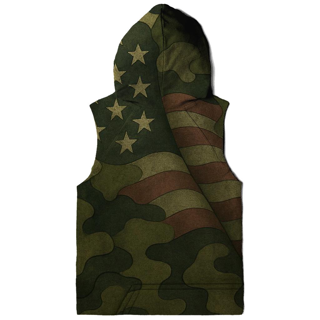 Camouflage Valor Blend graphic hoodies