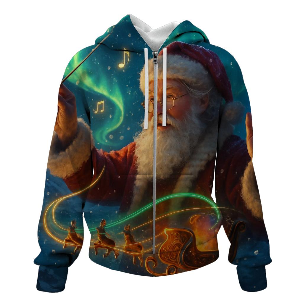 Aurora Sleigh Maestro graphic hoodies