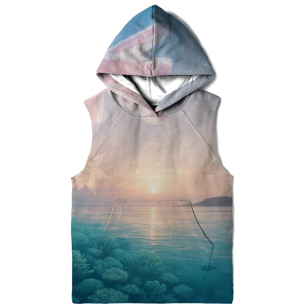 Australia Coral Banner printed hoodies