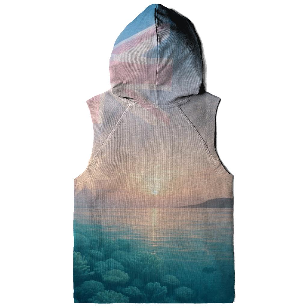 Australia Coral Banner printed hoodies