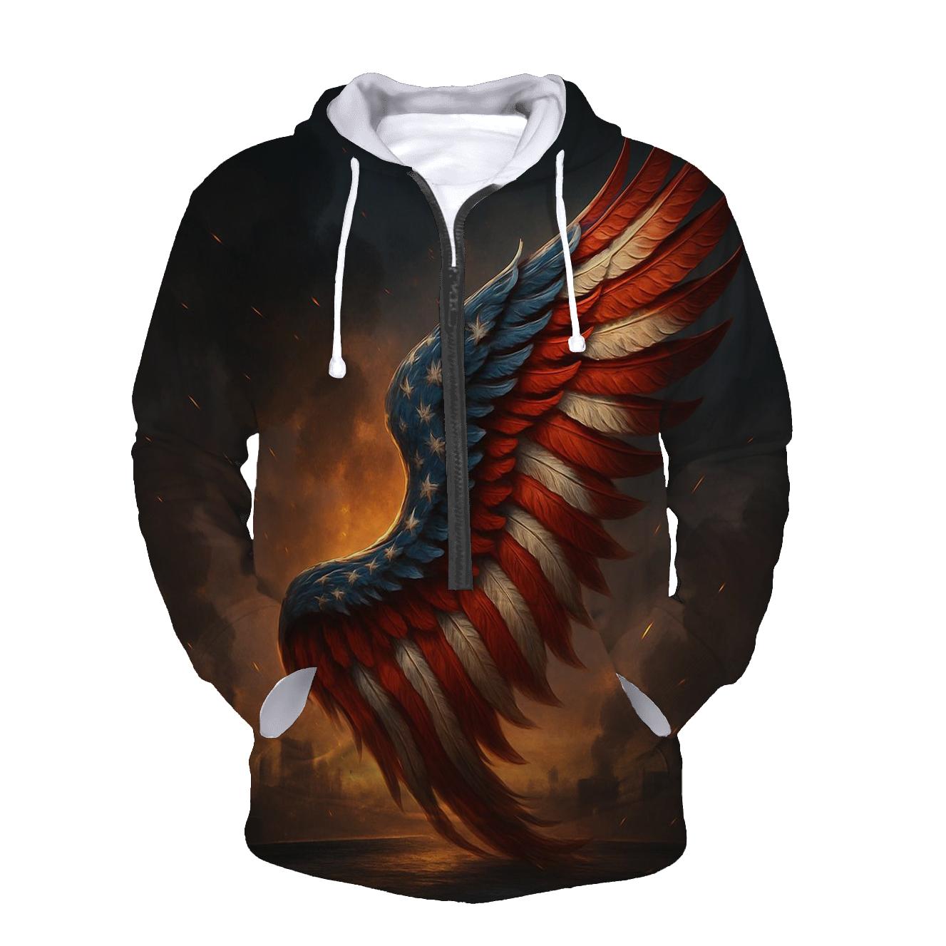 Phoenix Stripes Rising zip-up hoodies