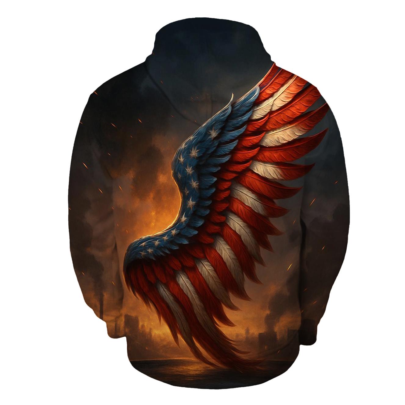 Phoenix Stripes Rising zip-up hoodies