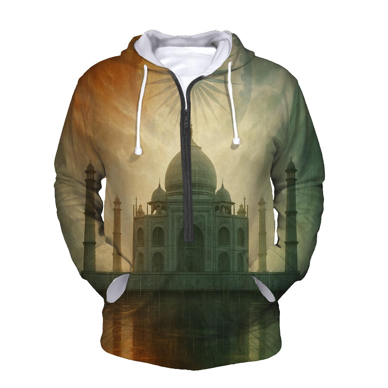India Monsoon Flag custom hoodies