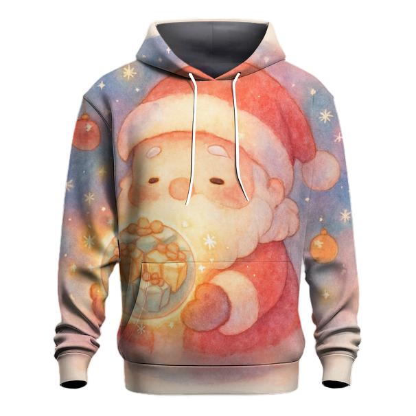 Pocket Galaxy Santa premium hoodies