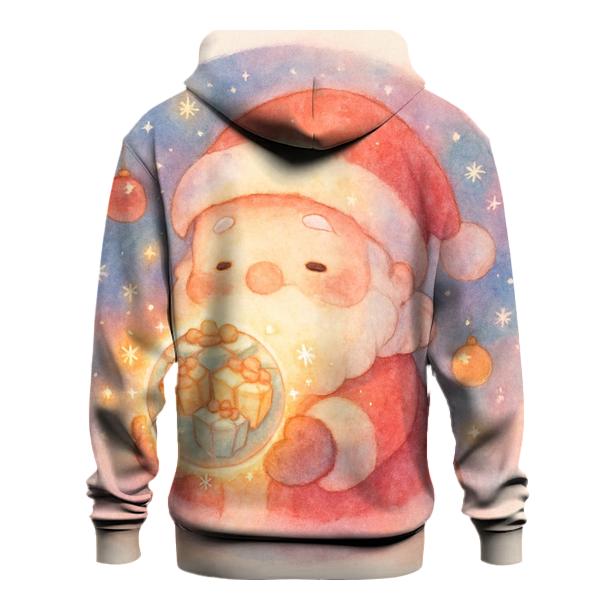 Pocket Galaxy Santa premium hoodies