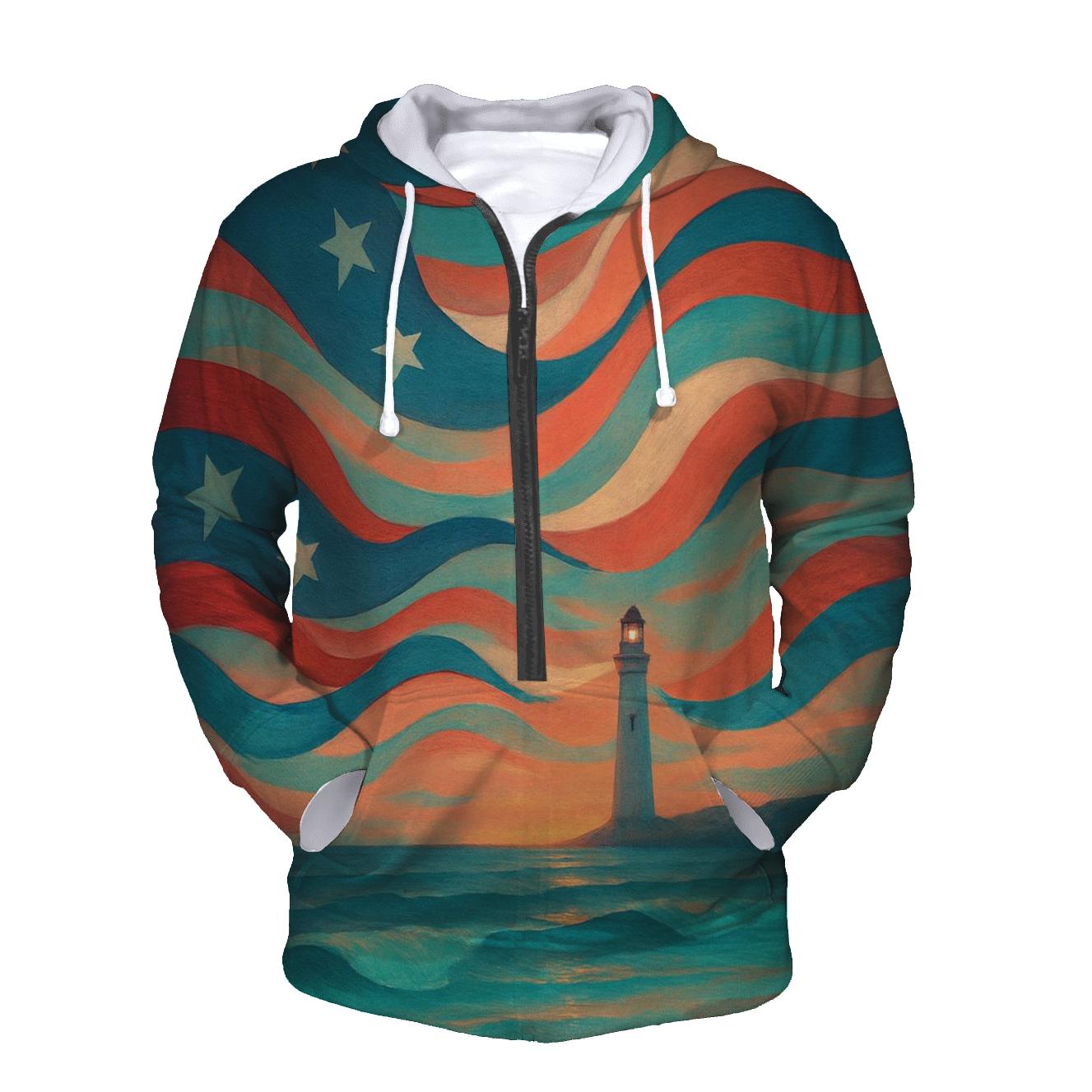 Dreamscape Ribbon Horizon hoodies fashion