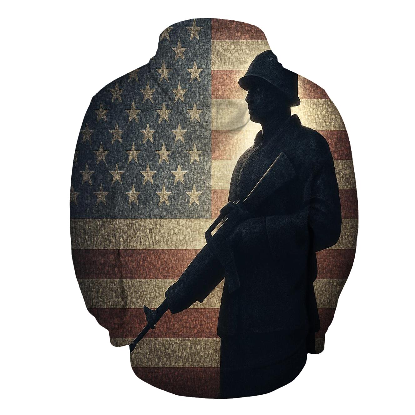 Guardian Flag Mosaic hoodie designs