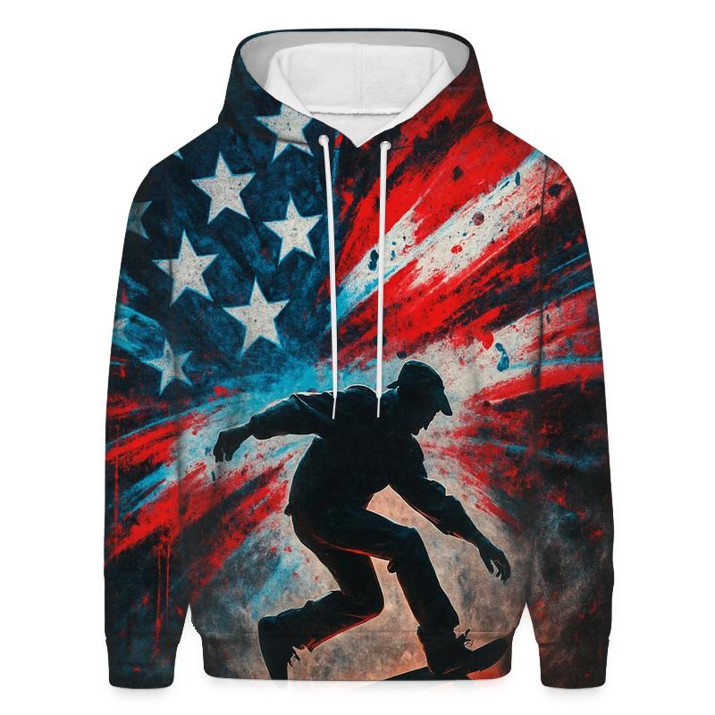 Graffiti Stripes Rebellion hoodie styles