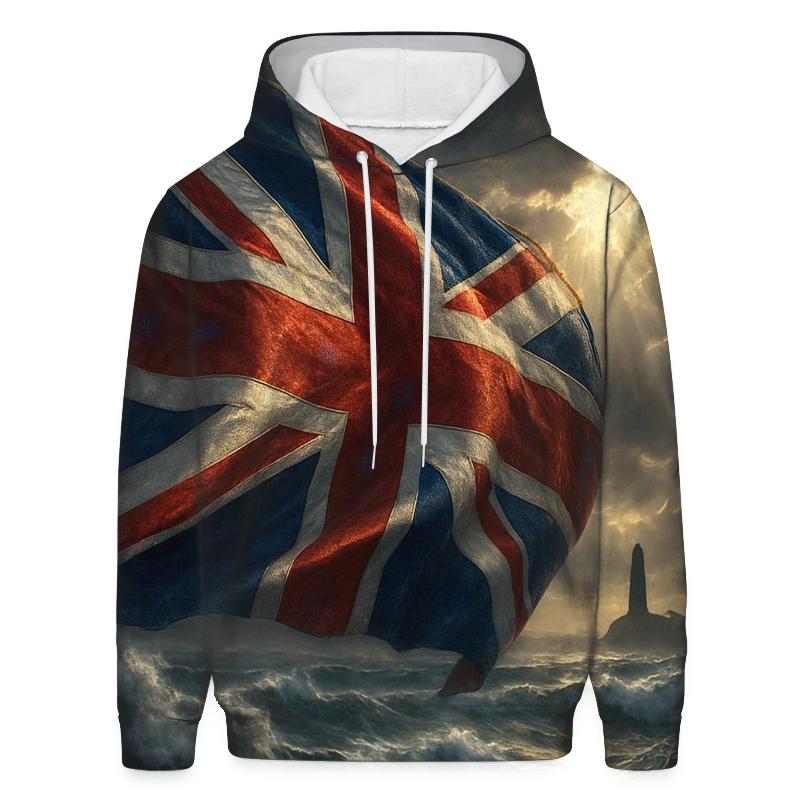 United Kingdom Tidal Standard printed hoodies