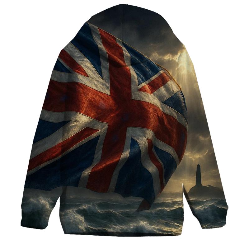 United Kingdom Tidal Standard printed hoodies