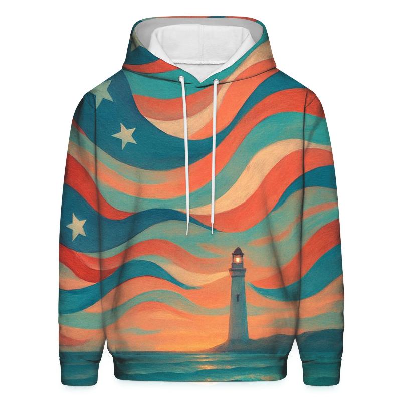 Dreamscape Ribbon Horizon heavyweight hoodies