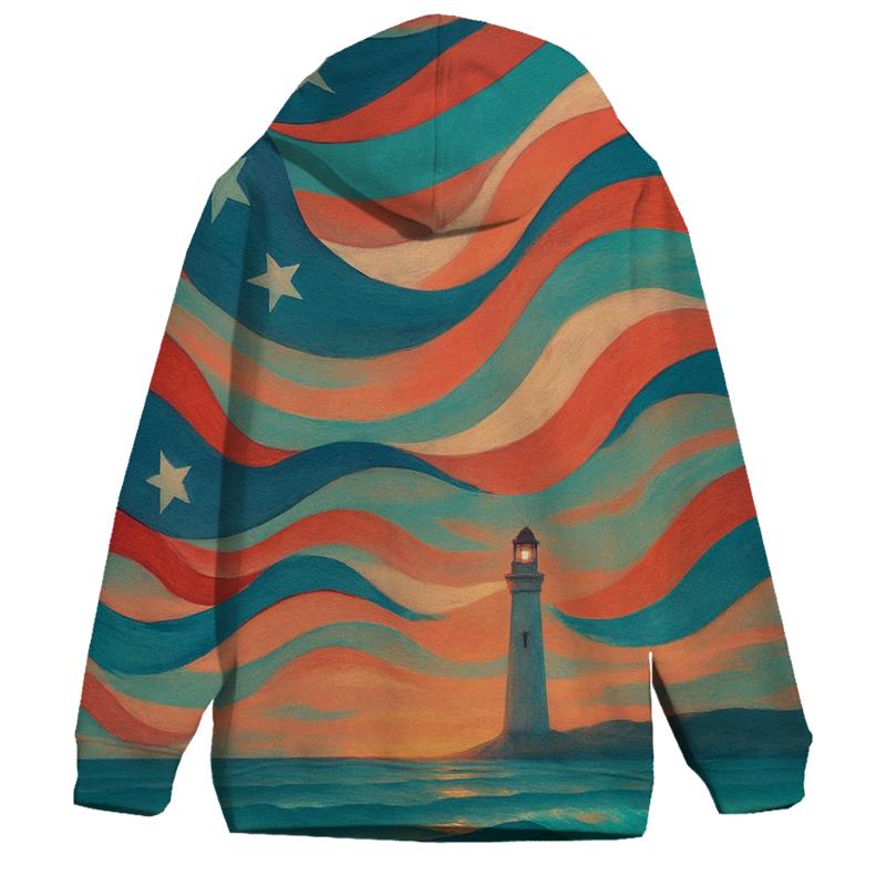 Dreamscape Ribbon Horizon heavyweight hoodies