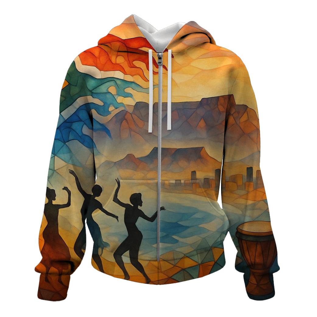 South Africa Mosaic hoodies fashion
