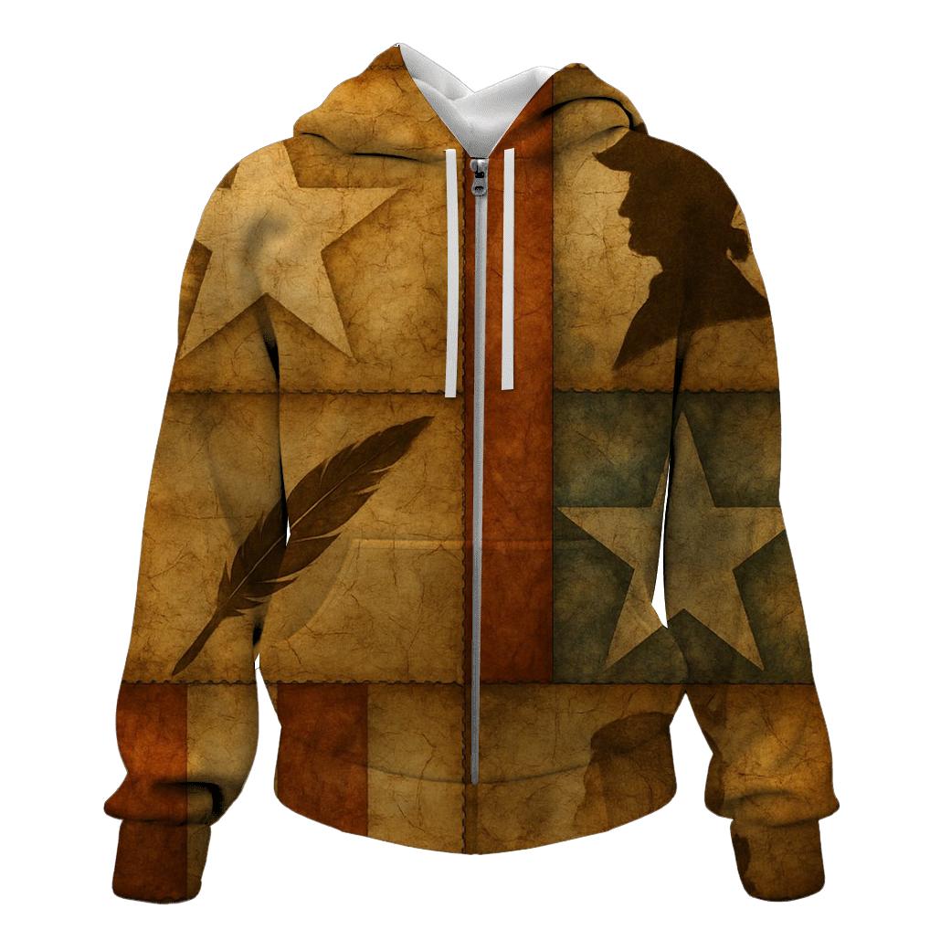 Founding Threads Montage zip-up hoodies