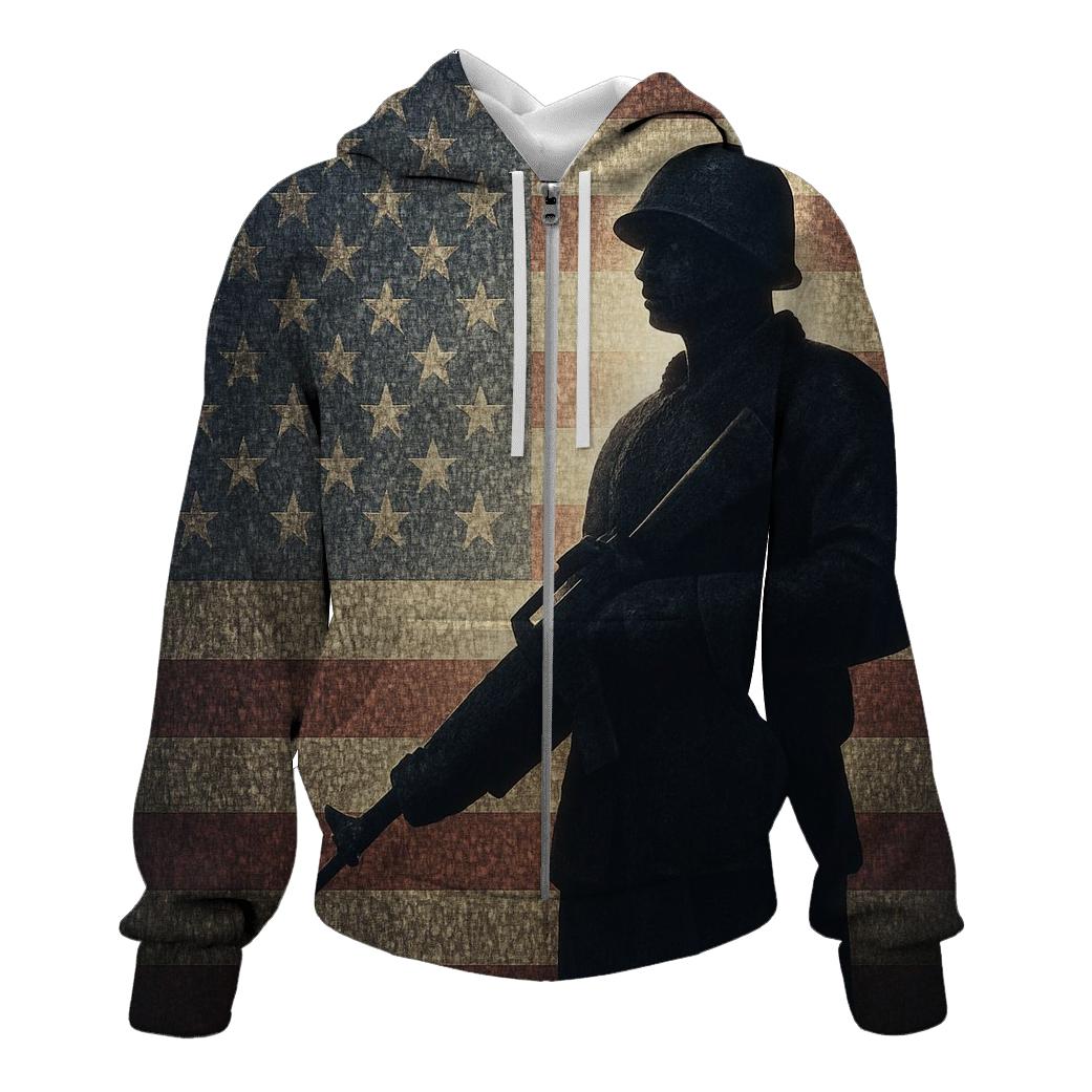 Guardian Flag Mosaic hoodie trends