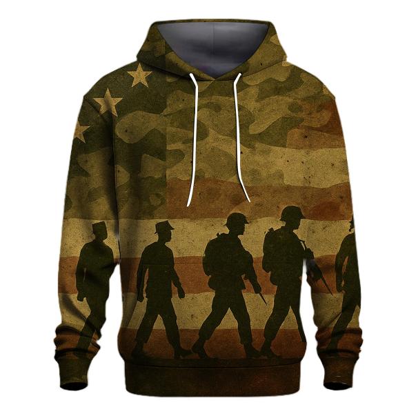 Camouflage Unity Wave embroidered hoodies