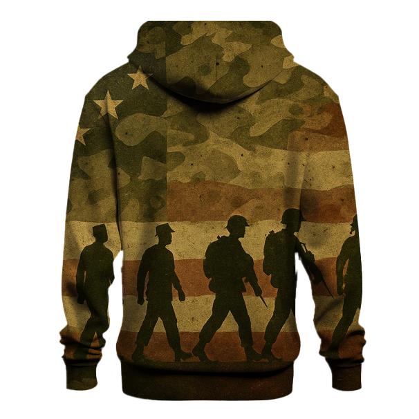 Camouflage Unity Wave embroidered hoodies