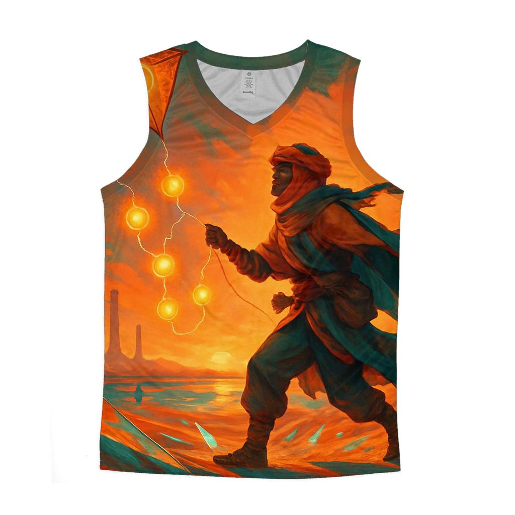 Solar Kite Nomad graphic print tank tops