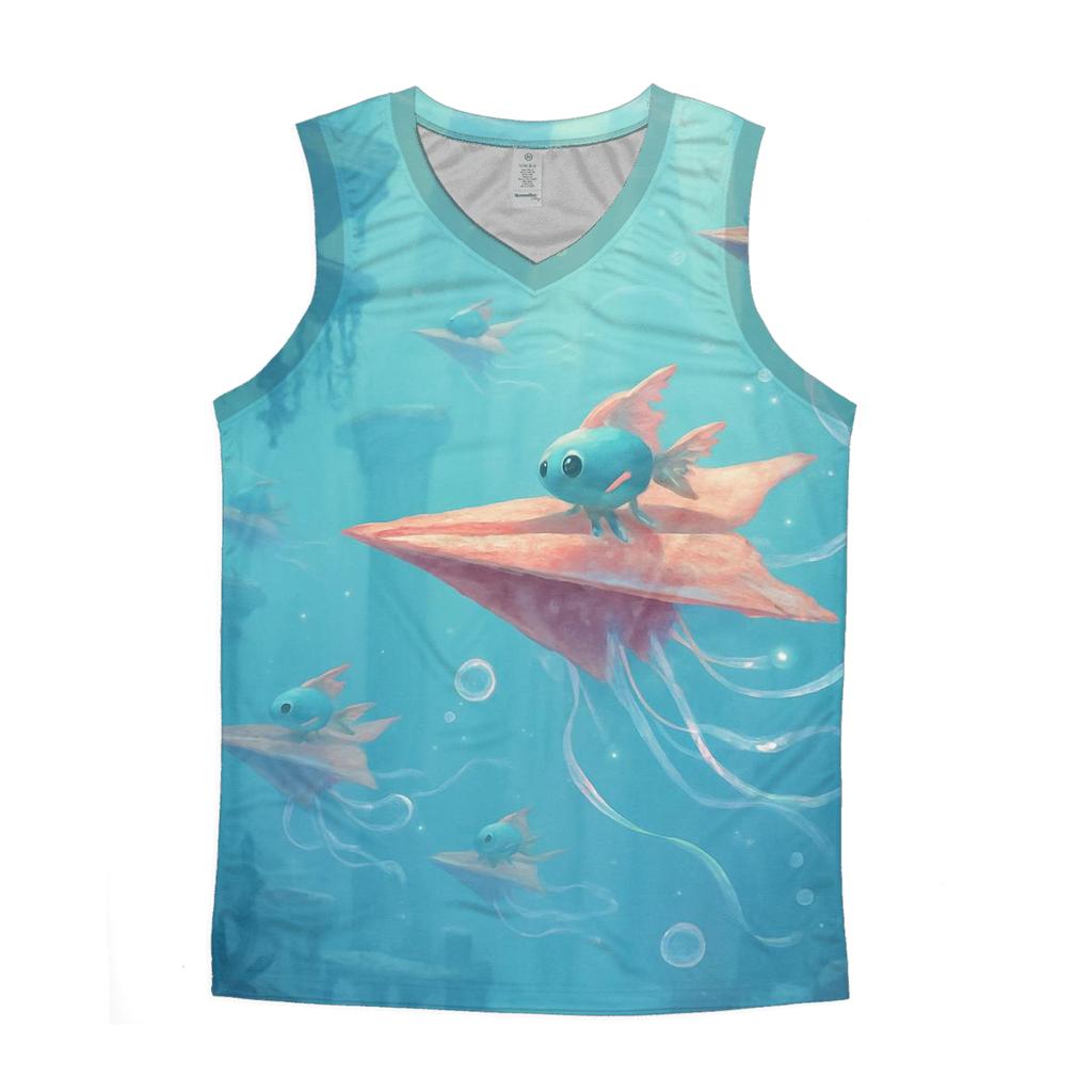 Paper Planes Of Atlantis designer workout tanks