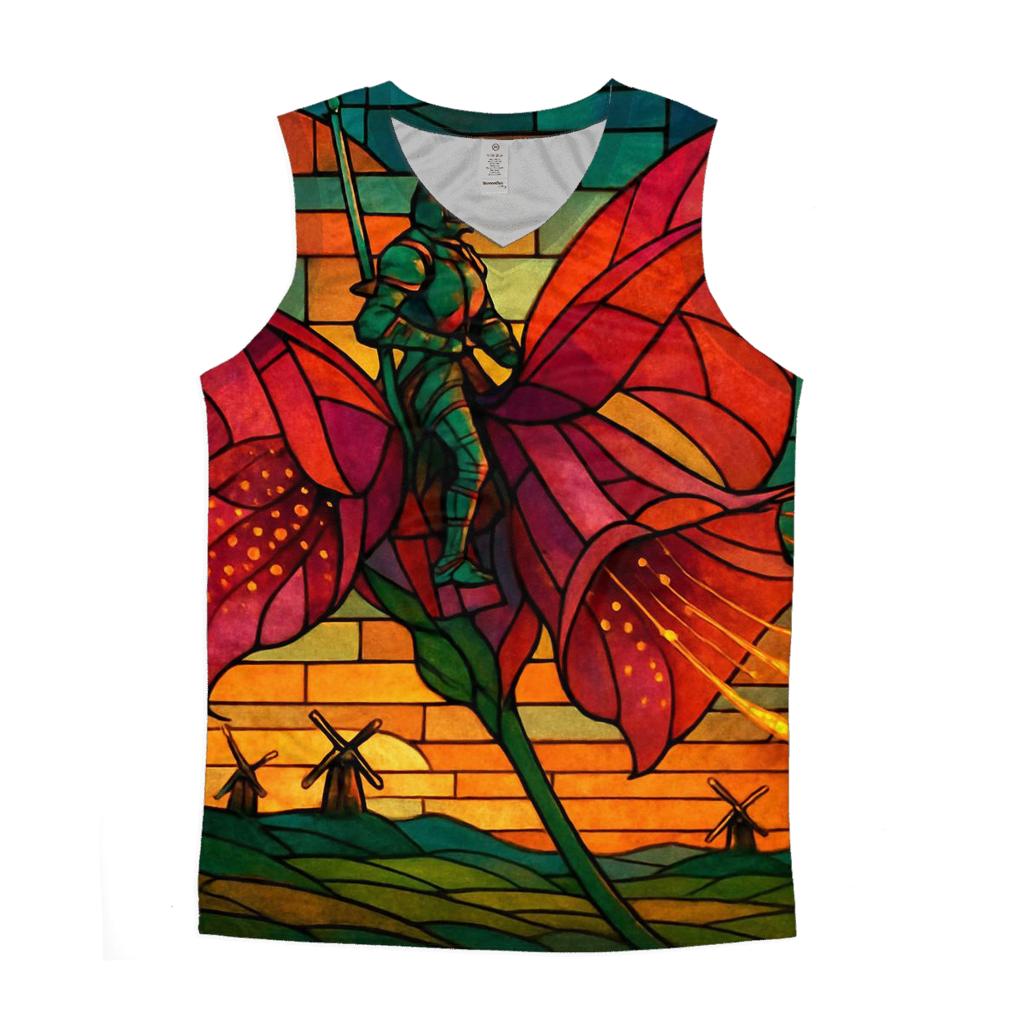 Tinted Glass Foxglove Rider casual summer tank tops
