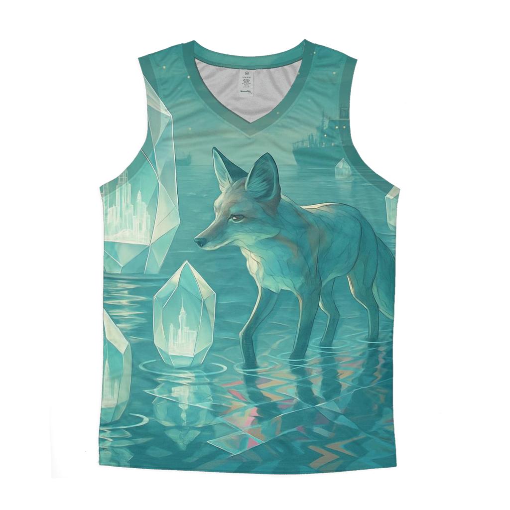 Crystal Harbor Fox personalized athletic tanks
