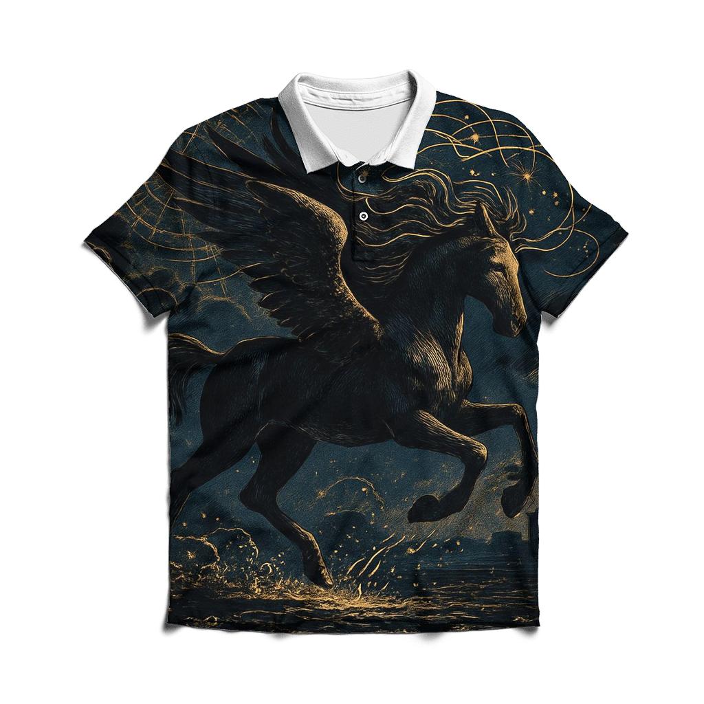 Inkstorm Pegasus branded logo polo shirts