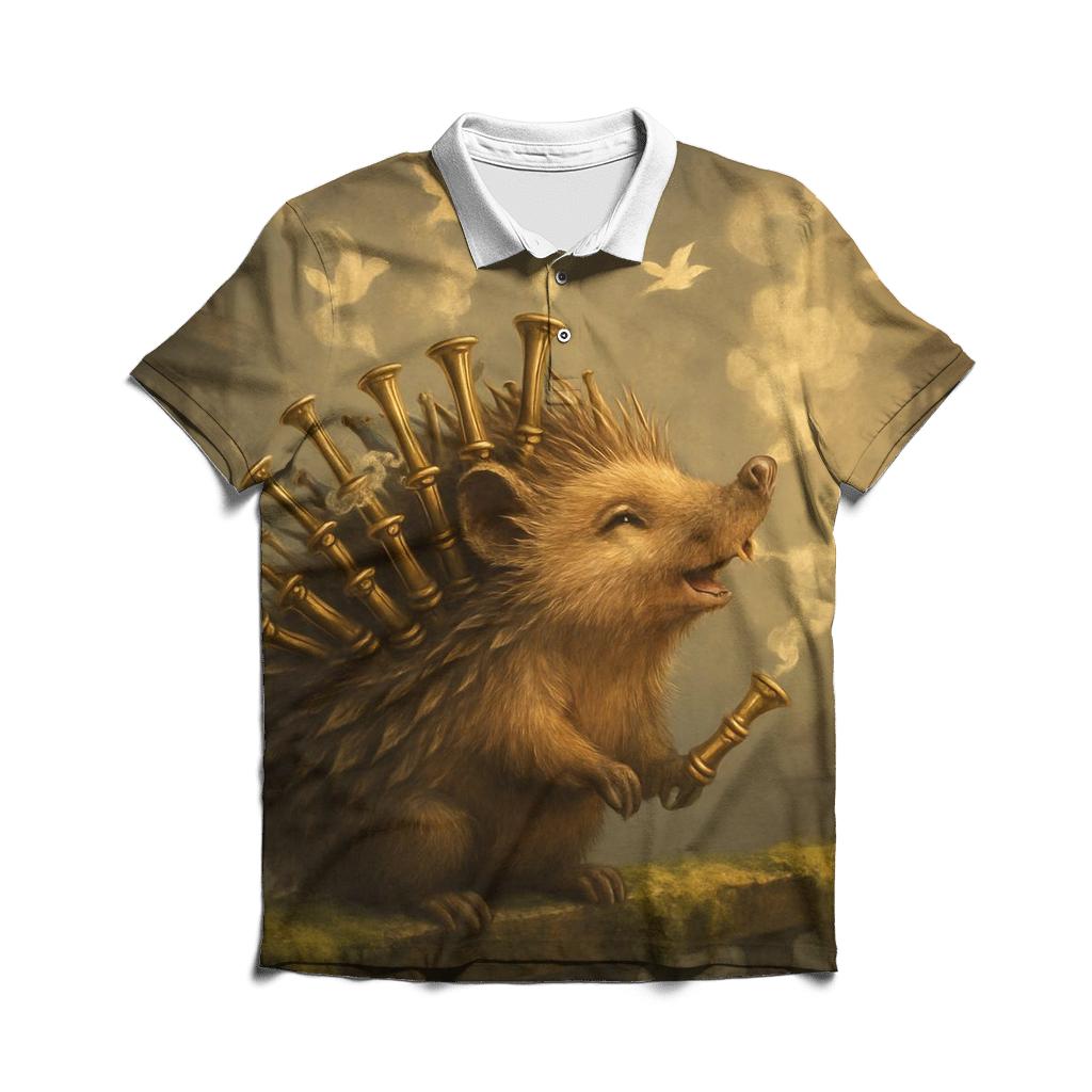 Steamwhistle Hedgehog classic pique polos