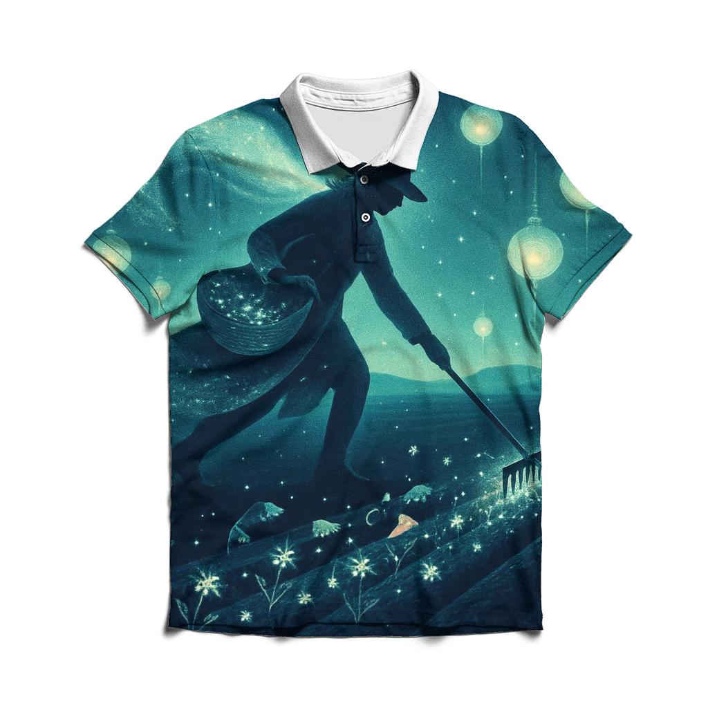 Comet Tail Gardener premium cotton polo shirts