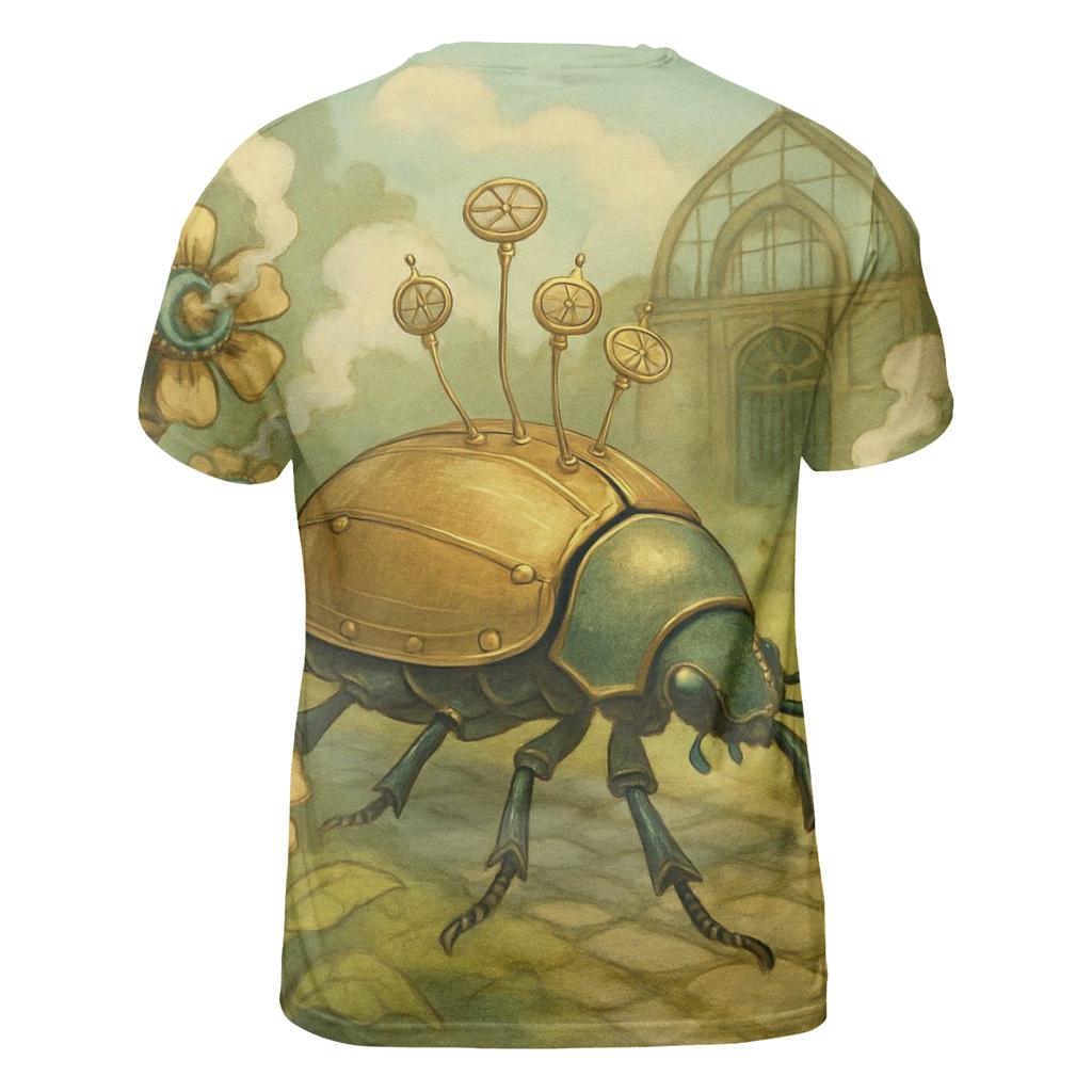Clockwork Garden Beetle unique graphic print tees