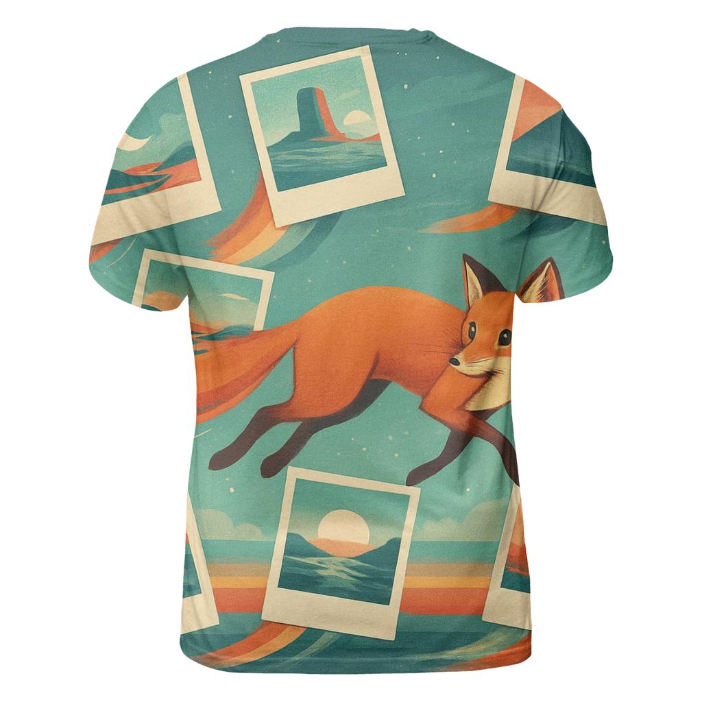 Polaroid Comet Fox trendy printed shirt styles