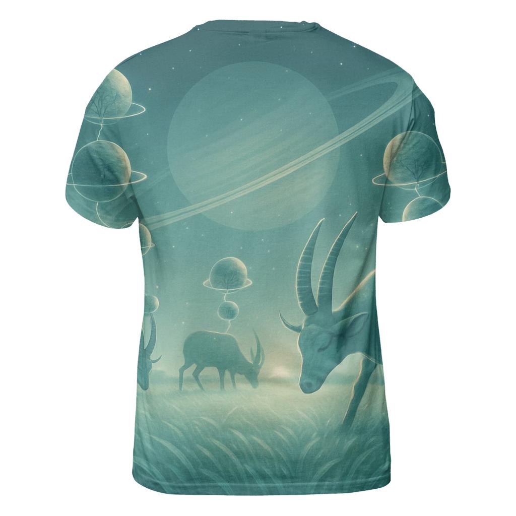Orbiting Herbivore Grove designer pattern shirts
