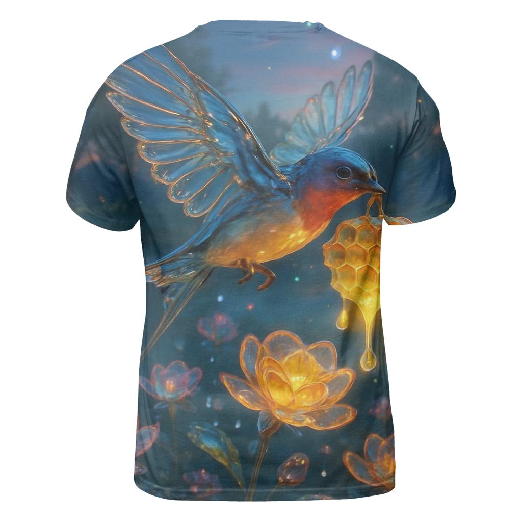 Glass Hive Swallow custom all-over print shirts