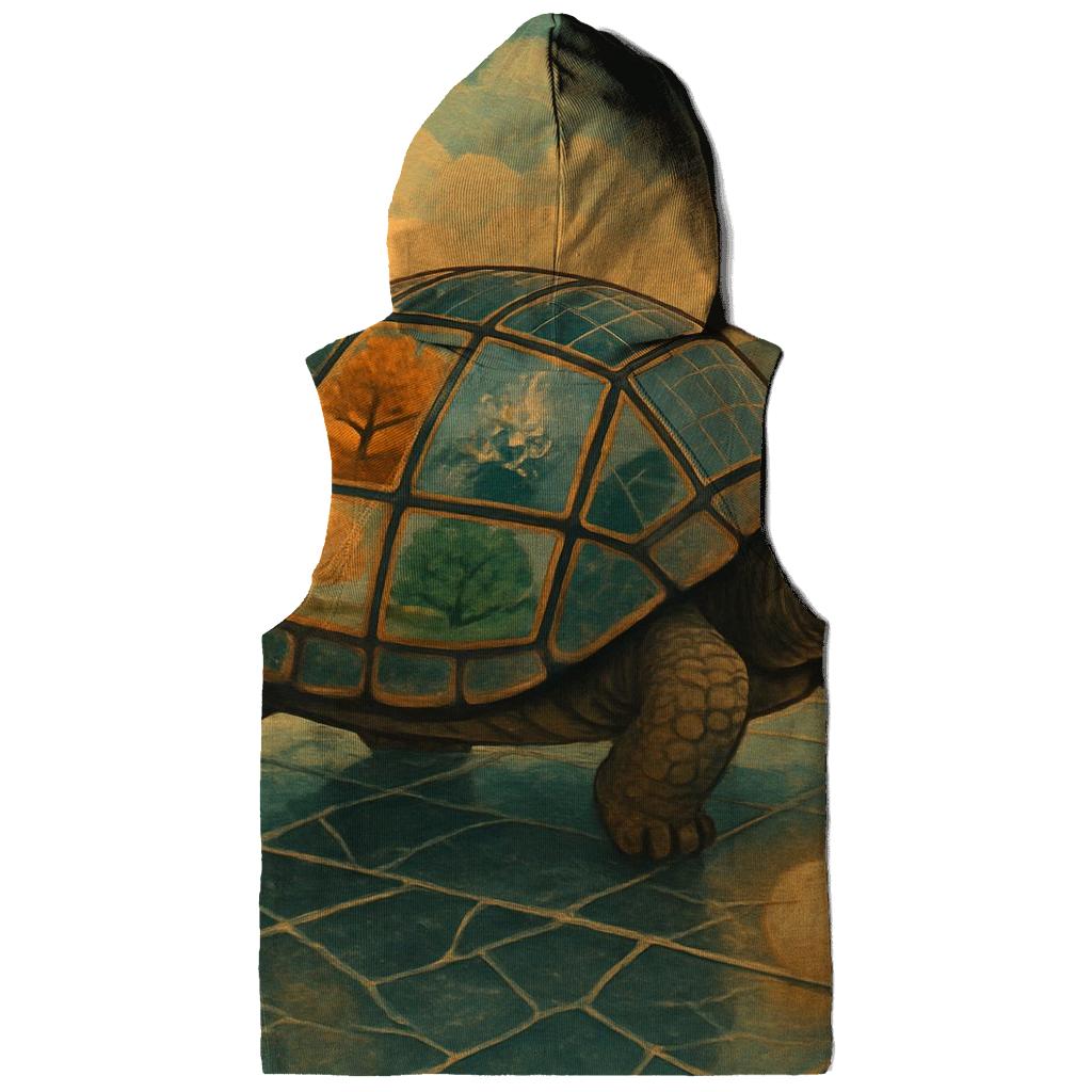 Solar Mosaic Tortoise pullover hoodies