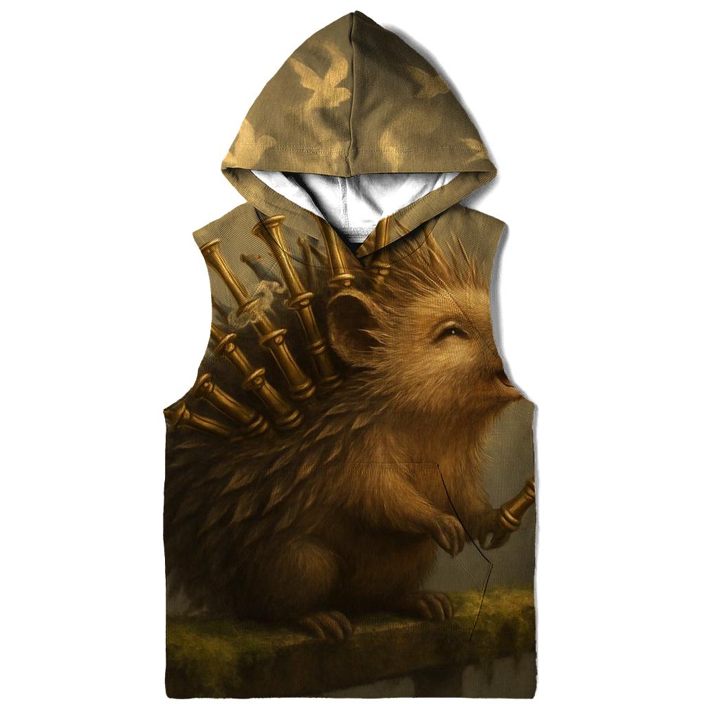 Steamwhistle Hedgehog embroidered hoodies